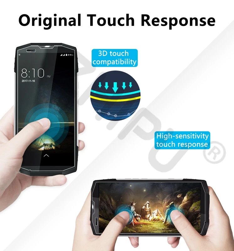 10 шт./лот 2.5D 0 26 мм 9H Премиум Закаленное стекло для Blackview BV9000 Pro защитная