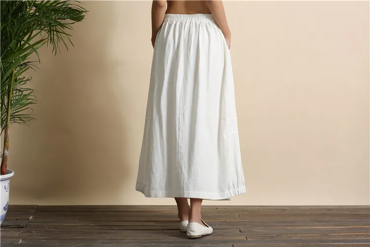 linen skirt long (7)