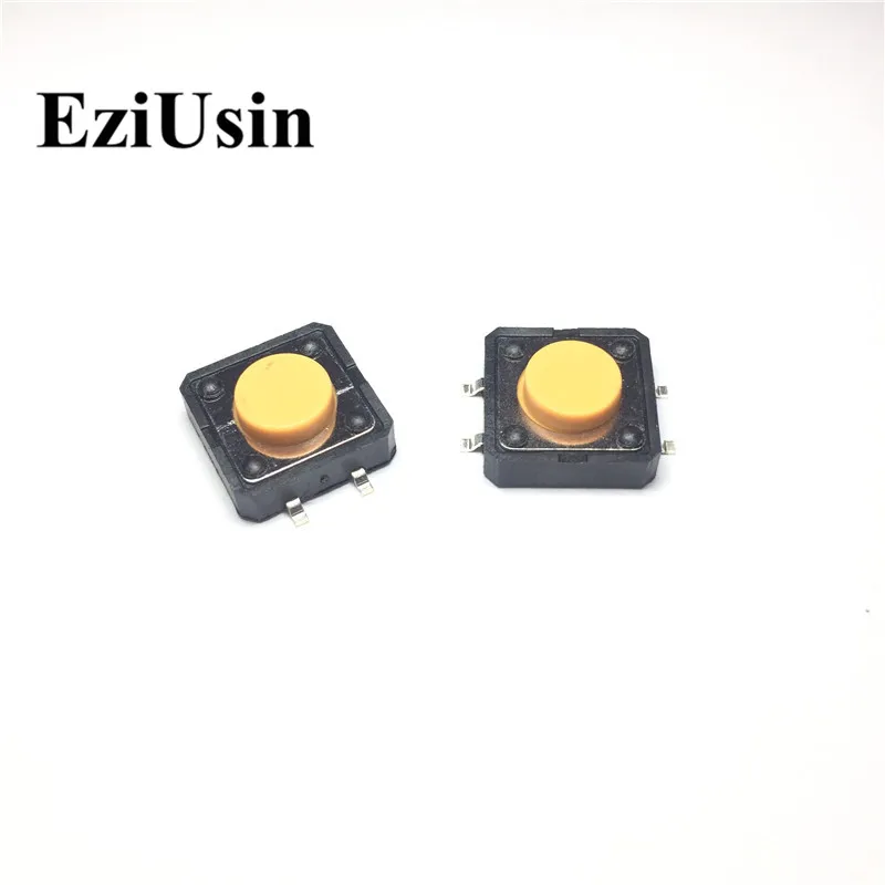 EziUsin 12*12*5 SMD прерыватель печатная плата клавиатуры сенсорный Микро Переключатель