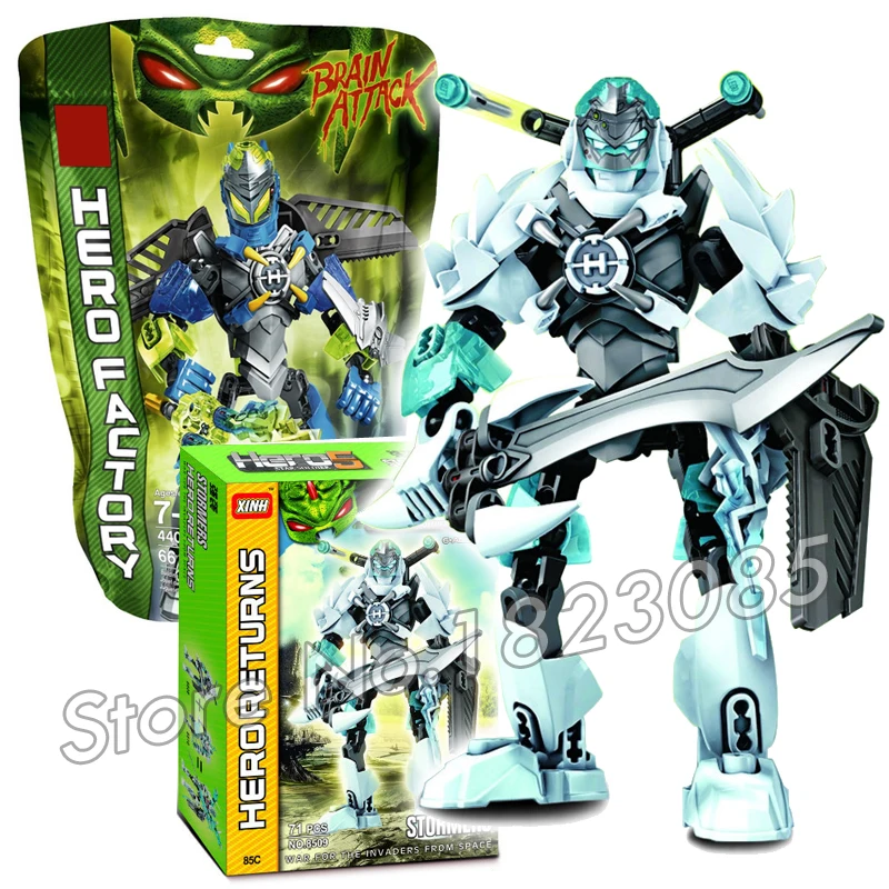 

71pcs Bela Hero Factory Brain Attack Stormer Model Building Blocks Bricks Assembly Toys Compatible With Lego