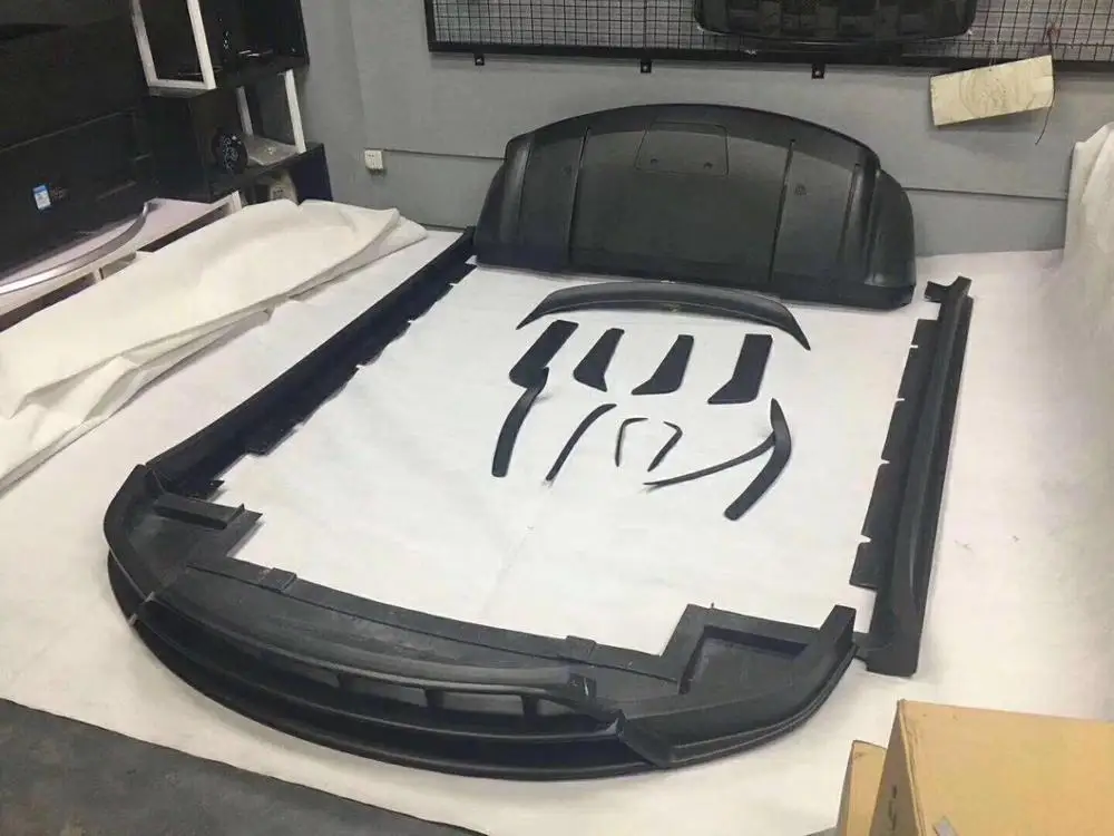 

For Tesla Model X Carbon Fiber Body Kit Spoiler Lip