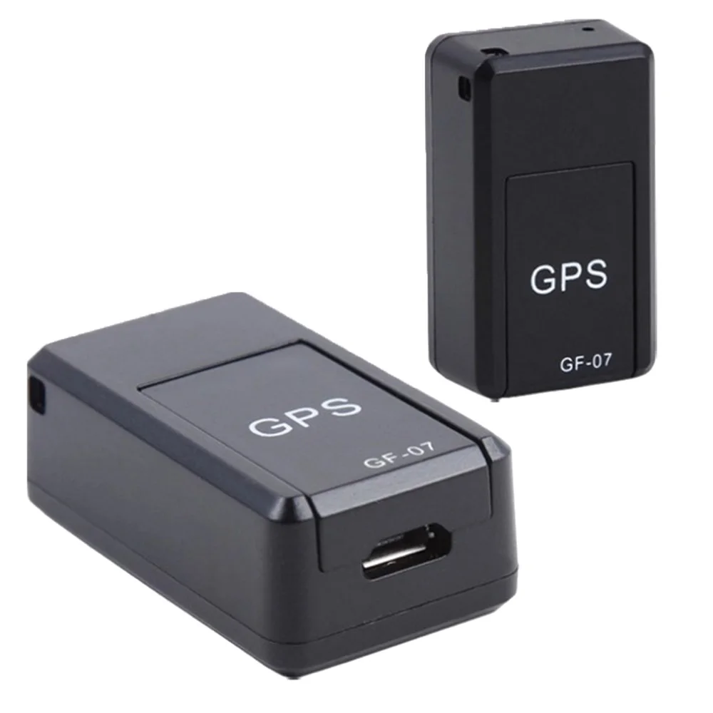 أسود الترا البسيطة GF-07 GPS طويلة الاستعداد المغناطيسي SOS جهاز تعقب للسيارة/سيارة/شخص موقع المقتفي محدد نظام
