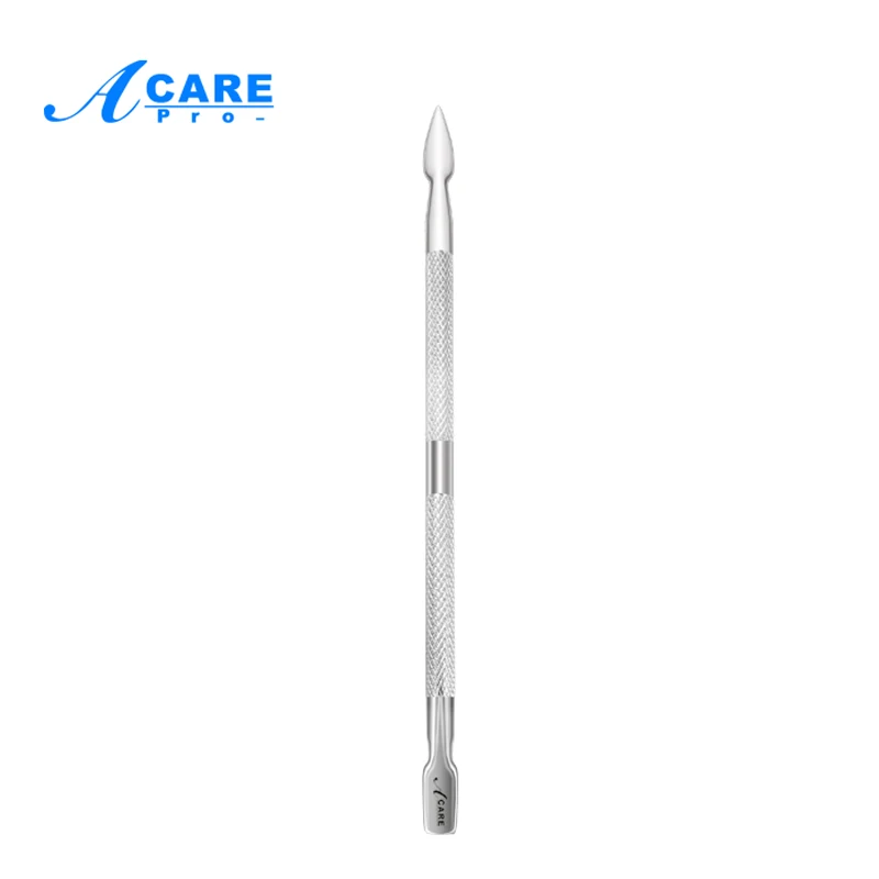 Вилка для кутикулы средство ухода за ногтями и педикюра|steel cuticle pusher|stainless steel