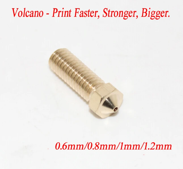 New Volcano font b 3D b font font b printer b font All metal brass font