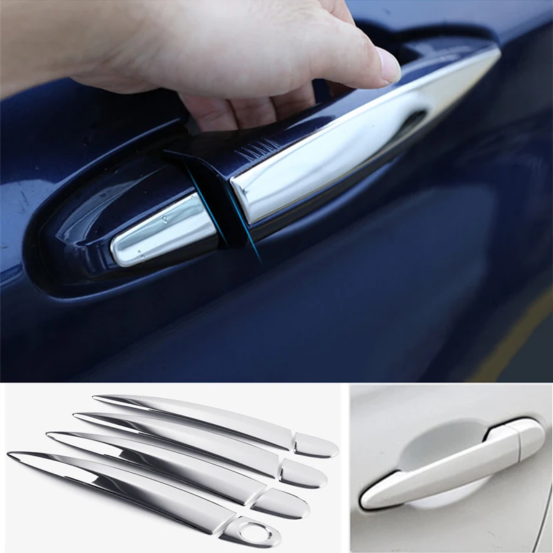 

Car-styling Chrome Exterior Door Handle Cover Trim for BMW 1 2 3 7 5 GT Series X1 X3 X4 X5 X6 GT F10 F30 F20 F18 F15