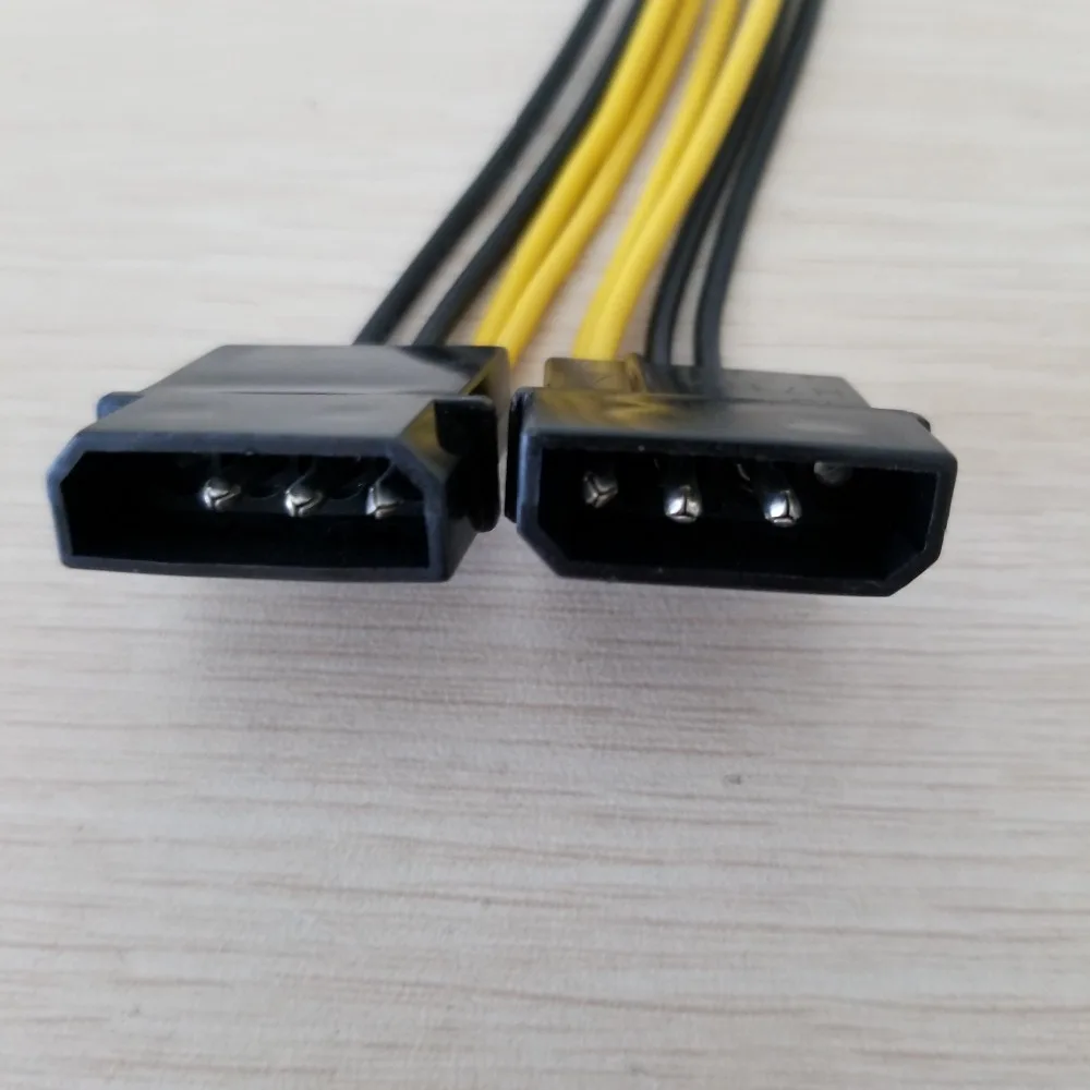 Кабель питания для ПК сервера Внутренний двойной 2 IDE Molex ЦП 8Pin кабель