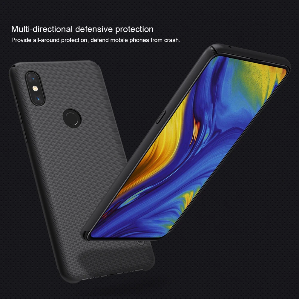 Xiaomi mi x 3 Чехол Nillkin матовый щит жесткая задняя крышка из ПК для Xiaomi mi x 3 mi x3 6,39 ''чехол для телефона s NK3