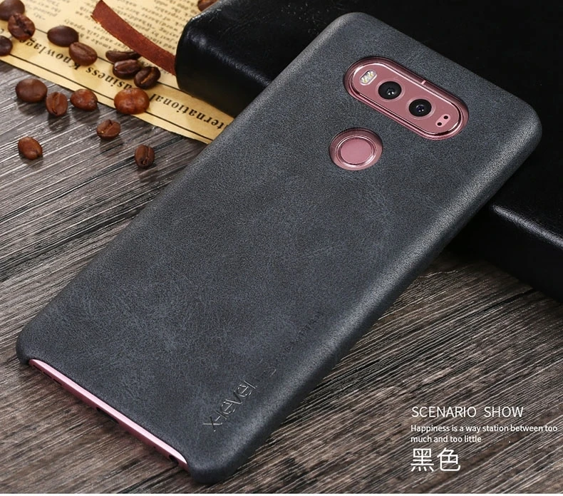 

New back cover case For lg V20 leather cases and covers Luxury brand x-level original desgin with retail package