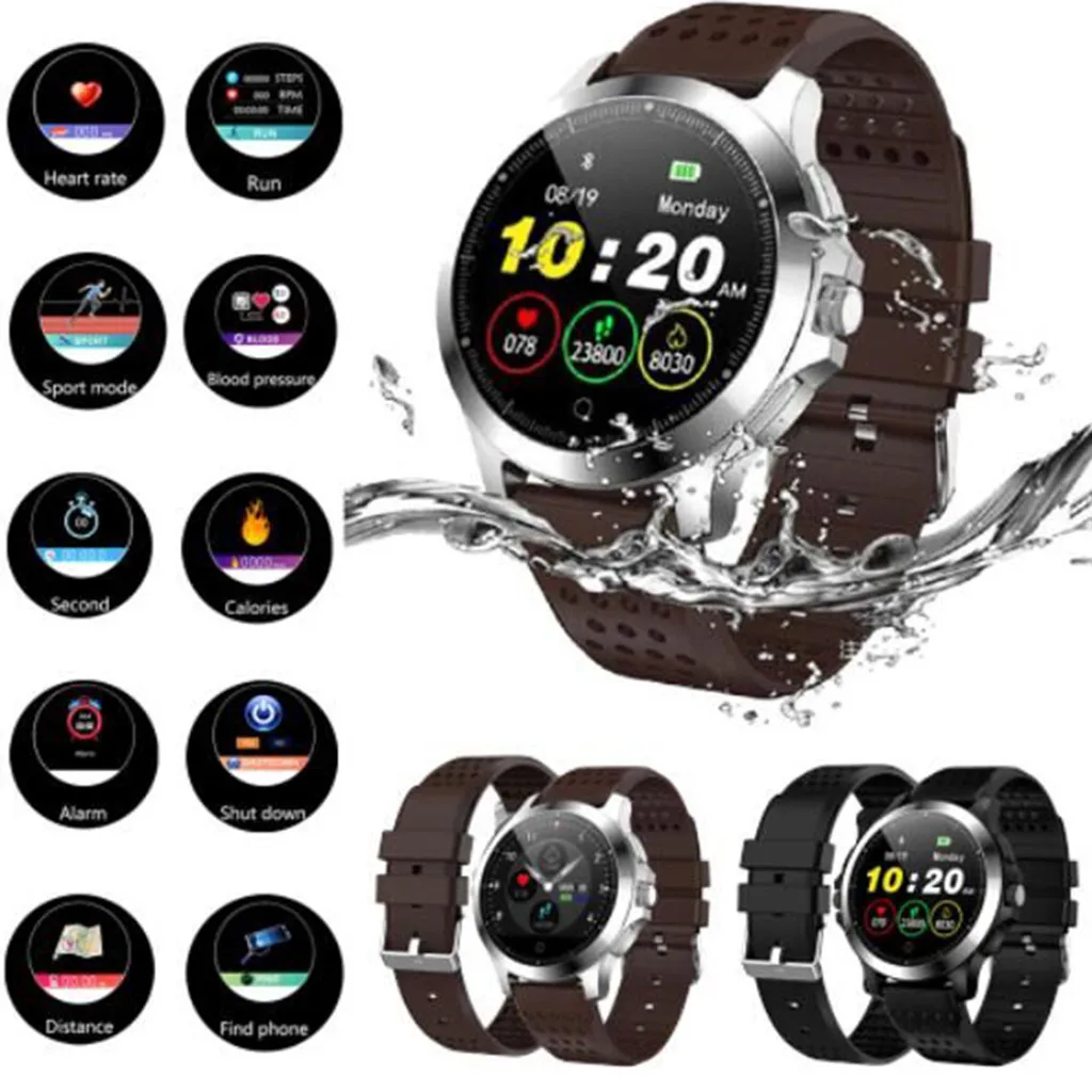 

W8 180mAh Smart Watch Color Screen ECG And PPG Waterproof IP67 Sports Stopwatch For Android iOS