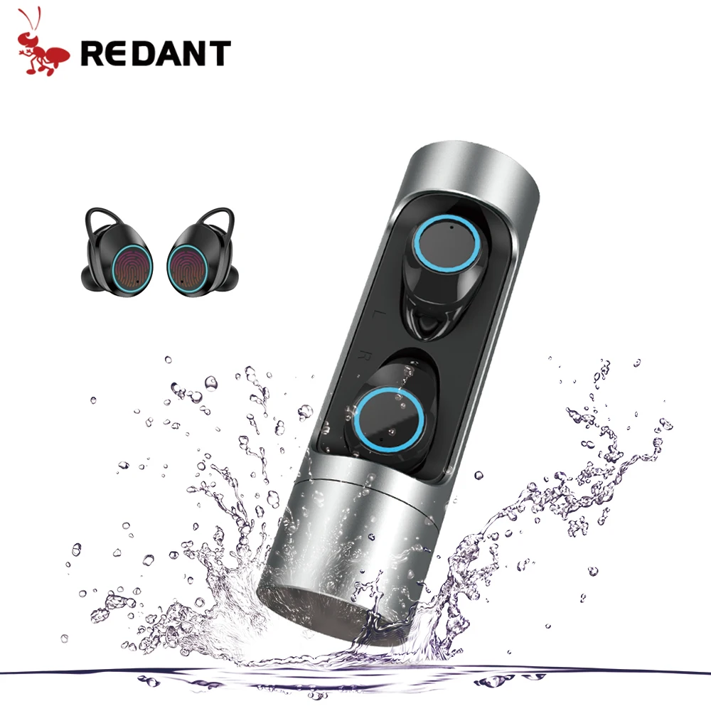 

Mini Wireless Bluetooth Headset with Dual Microphone 3D Stereo Sport Earphone in-ear Earbuds Handsfree earbuds for Phone PC MP3