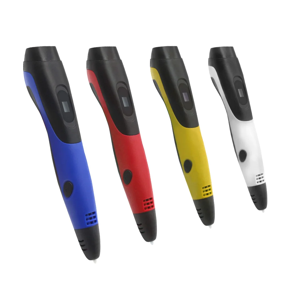 

3D Pen Drawing 3D Print Handle Pen High Temperature With EU UK US Adapter Light Material Smooth design Birthday Gift For Kids
