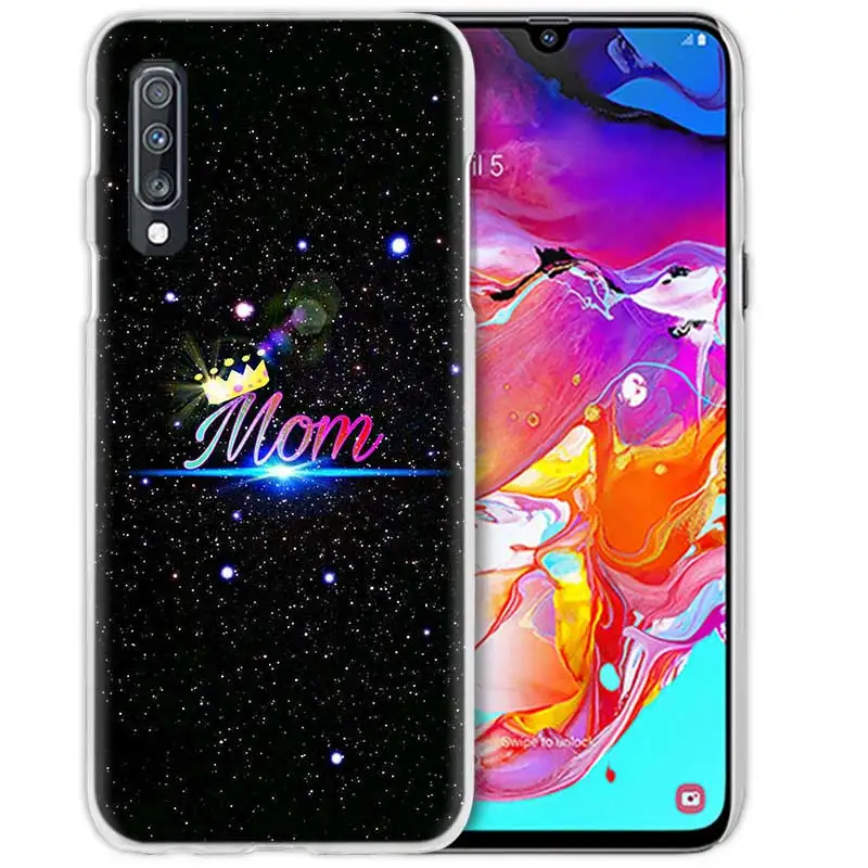 Мама queen принцесса чехол для samsung Galaxy A50 A70 A20e A60 A40 A30 A20 A10 A8 A6 плюс A9 A7 жесткий чехол для телефона из поликарбоната с Coque Капа