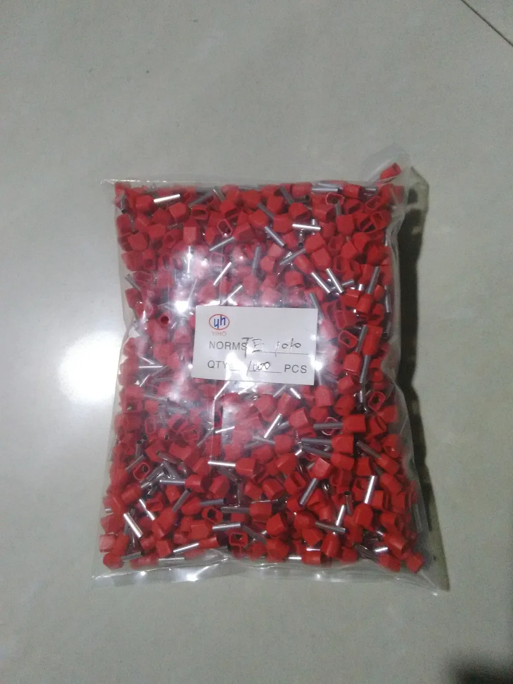 

TE1010 Dual Entry Wire terminal Bootlace Ferrules terminal For 2 X 18 AWG 2 X 1.0mm