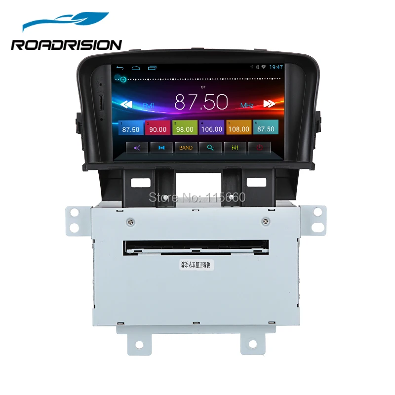 RoadRision 600*6 0 Android 1024 автомобильный dvd плеер gps для Chevrolet Cruze 2014 2008 Радио Стерео