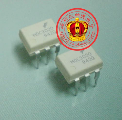 

Free shipping Optical coupling DIP optocoupler MOC3020 DIP8 new original