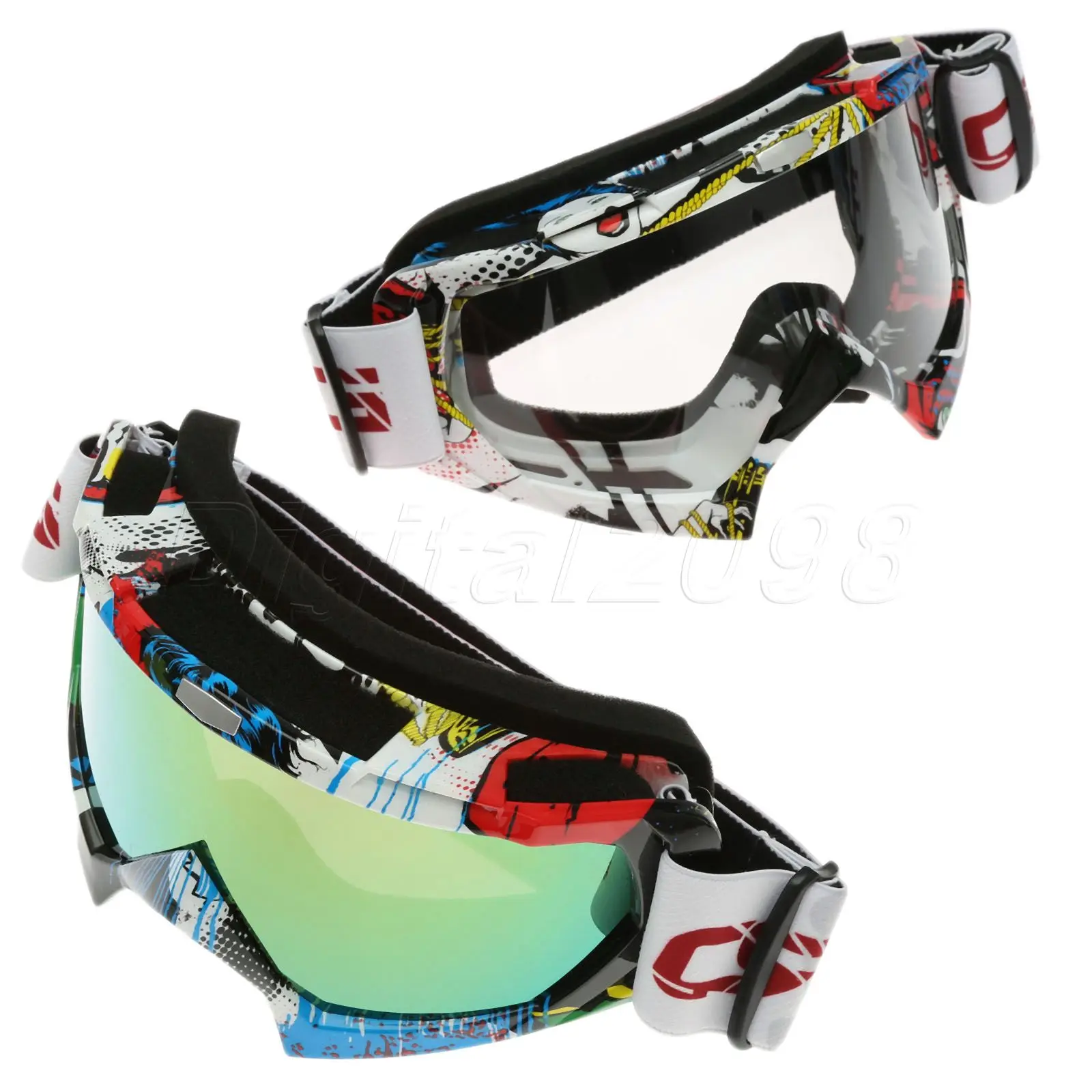 Yetaha Motocross Dirt Bike ATV Goggles Off Road Racing Sport Cool