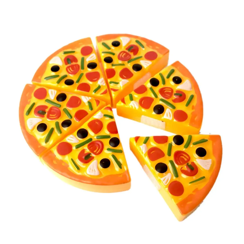

Funny Simulation Fruits And Vegetables Pizza Cut Toys Food Cooking Children Kitchen Pretend Play Toys