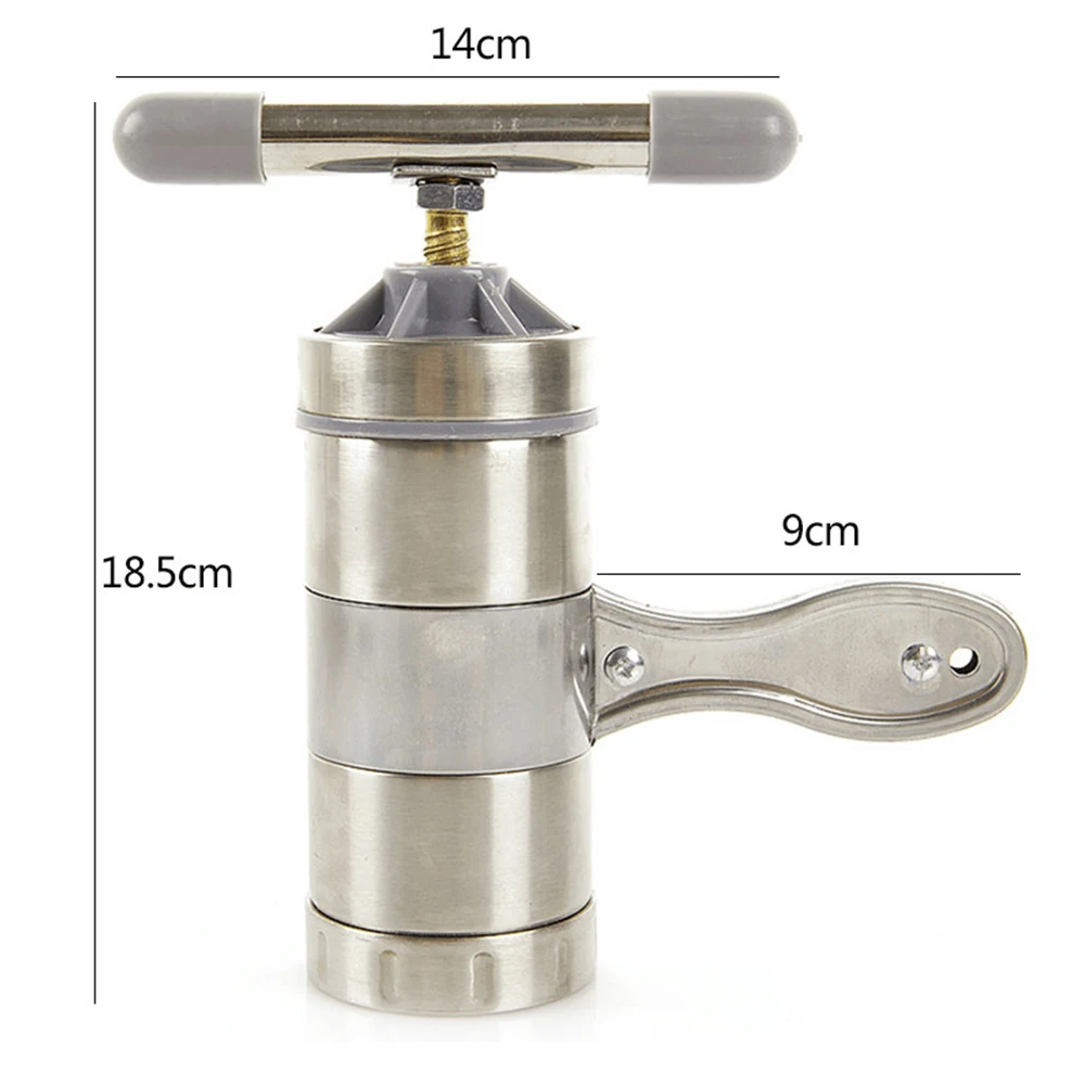 Ручной прибор для лапши, пресс, машина для приготовления пасты, кривошипный резак, соковыжималка для фруктов, кухонная посуда с пресс-формы для приготовления спагетти, кухонные принадлежности