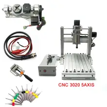 5axis cnc engraving machine mach3 control 3020 router mini 5axis cnc engraving machine mach3 control 3020 router mini
