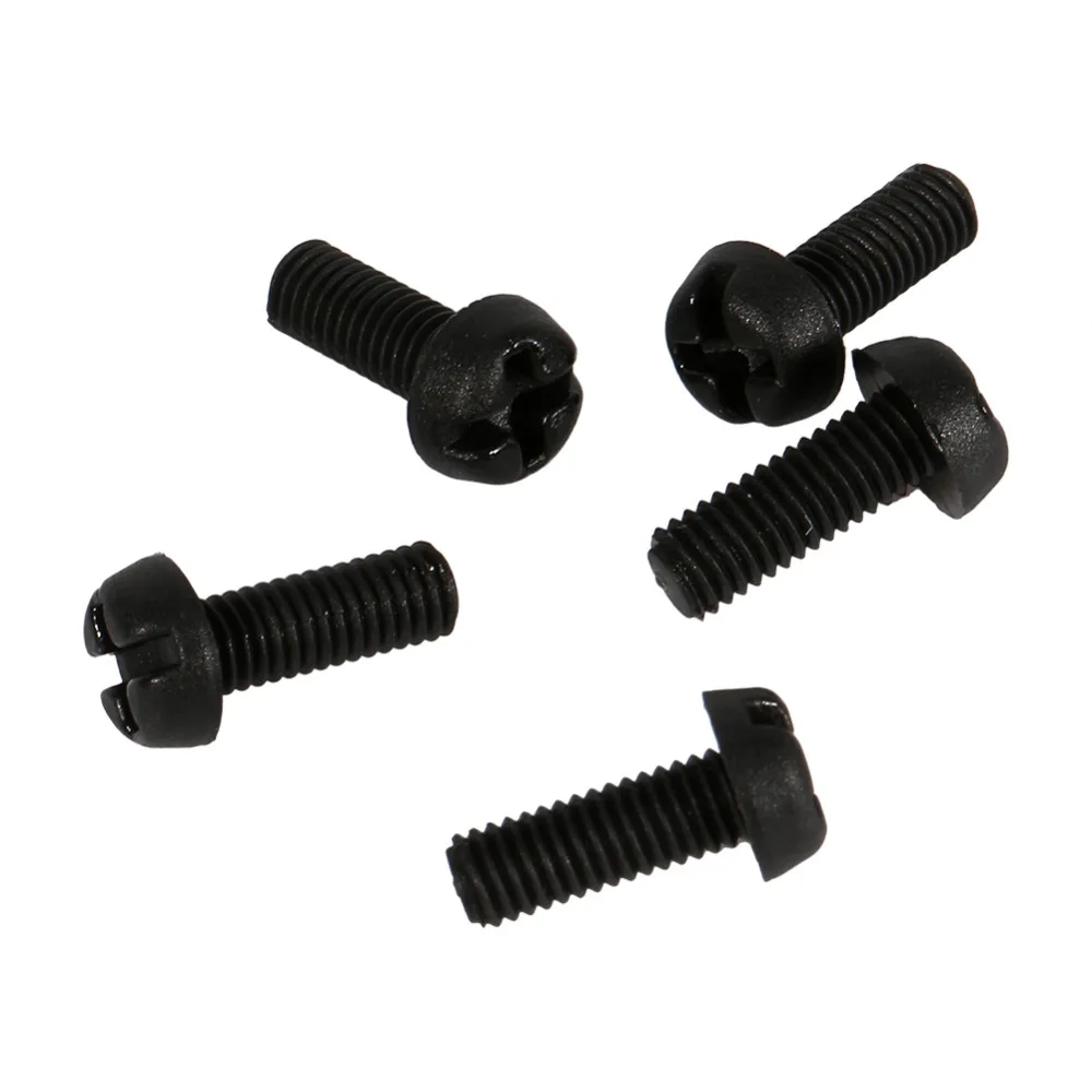 100 шт./лот винты с потайной головкой из нейлона M3 5 10 мм|nylon m3 screw|m3 nylon screwnylon |