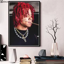 Trippie Redd плакаты и принты хип-хоп рэпер звезда музыка плакат холст живопись комната декоративный домашний декор