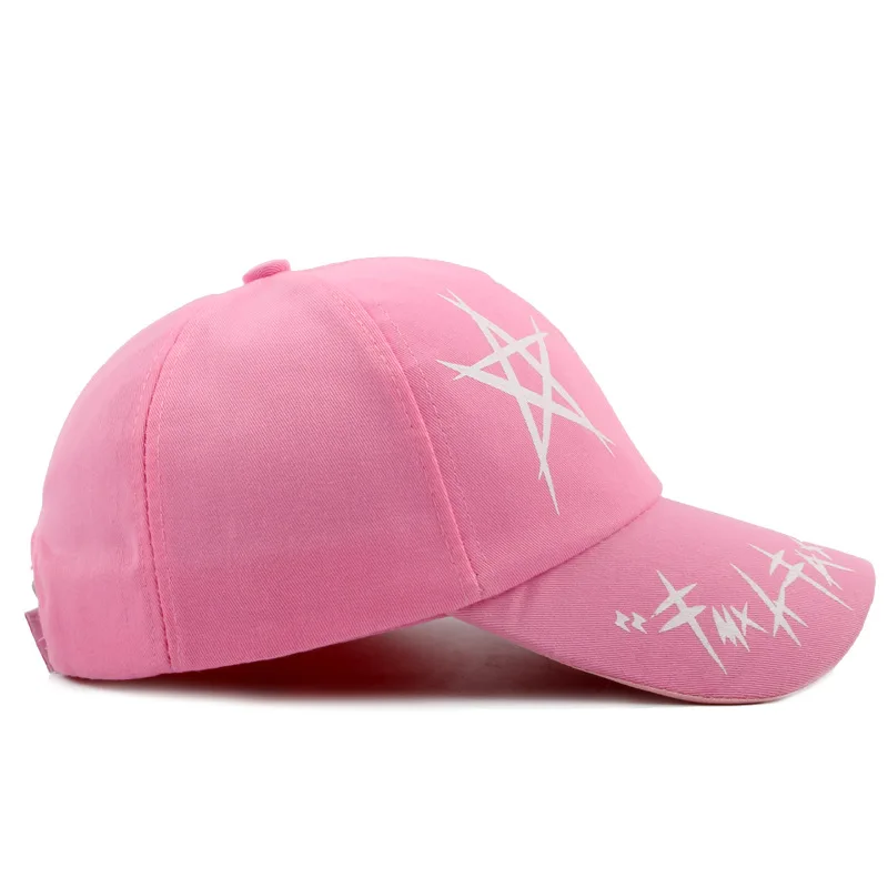 2018 Rosa negro gorra de béisbol al aire libre ocasional del sombrero del Snapback del Casquette homme gorras para hombre beisbol hombres mujeres Hip Hop calle