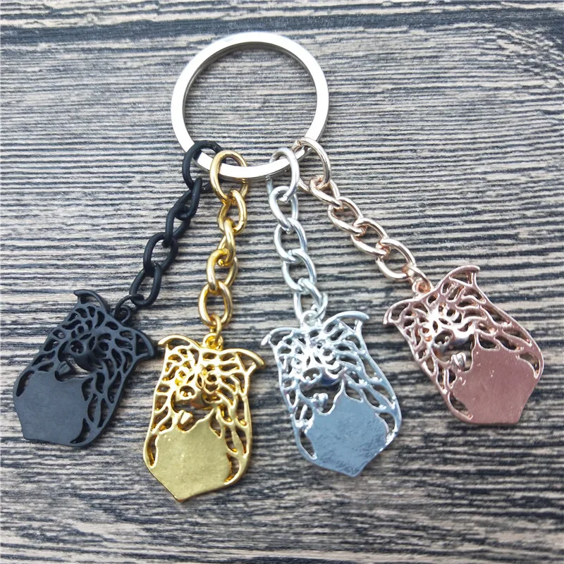 

New Border Collie Key Chains Fashion Pet Dog Jewellery Trendy Border Collie Car Keychain Bag Keyring For Women Men