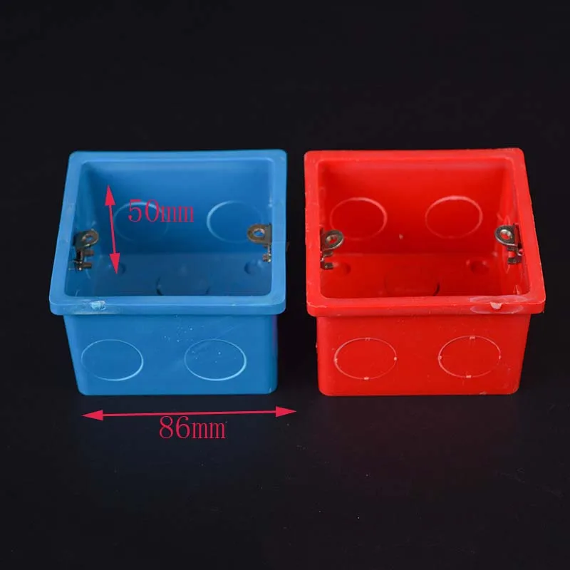 4pcs High quality Plastic Home Improvement Wall Concealed Electrical