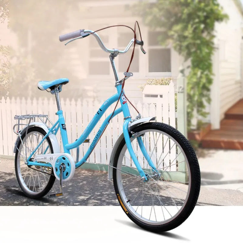 Cheap Free Shipping high Korean fashion light quality carbon steel material 22 inch ladies city bike 2 Cheap Free Shipping high Korean fashion light quality carbon steel material 22 inch ladies city bike 2