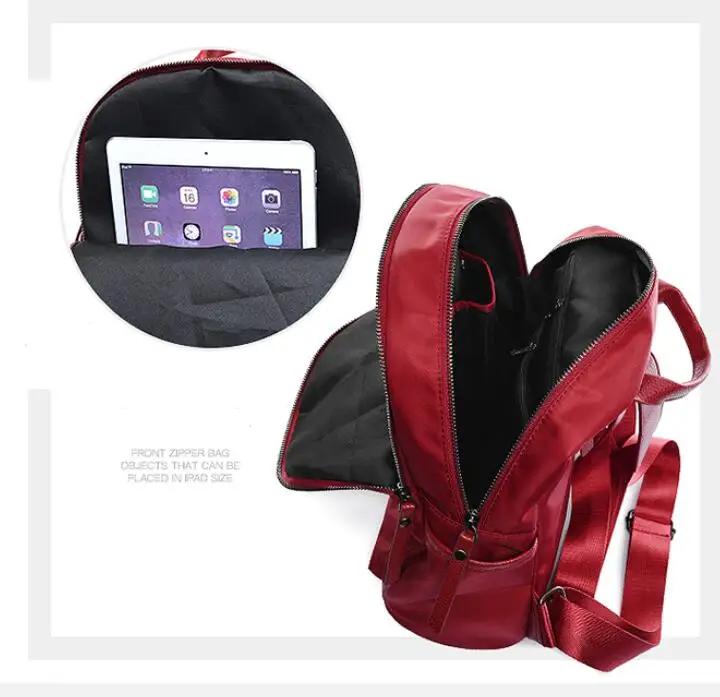 ANAWISHARE mochilas de nailon a prueba de agua mochilas escolares para niñas adolescentes mochilas para ordenador portátil mochilas escolares Mochila femenina ANAWISHARE mochilas de nailon a prueba de agua mochilas escolares para niñas adolescentes mochilas para ordenador portátil mochilas escolares Mochila femenina