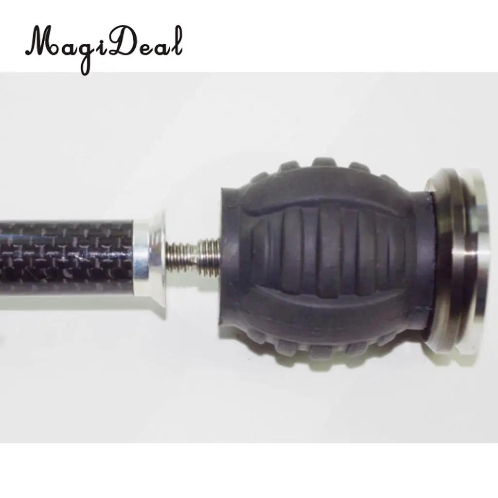 MagiDeal Stainless Steel Archery Bow Screw Stabilizer Balance Bar Hunting Shooting Arrow Accessory 5/16-24 1/4-20