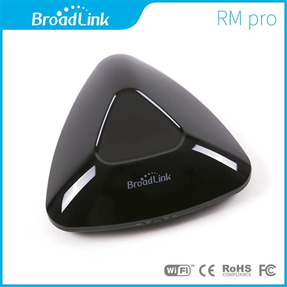 Broadlink EU US RM Pro RM2 Smart Home AutomationUniversal Intelligent ControllerWIFI+IR+RF315/433 Control via IOS Android APP