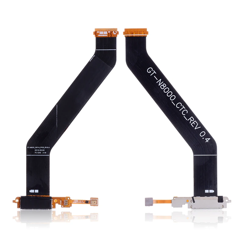 

Original USB Charger Flex Cable for Samsung Galaxy Note 10.1 GT-N8000 N8010 USB Charging Port Dock Replacement Parts