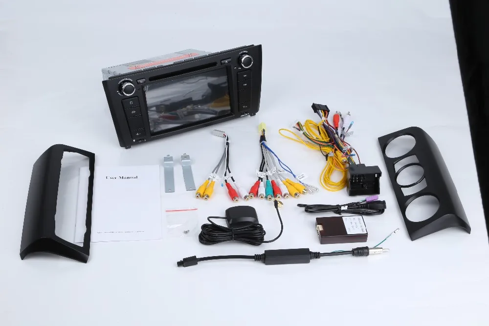 Excellent 4G LTE Android 8.0 ROM 32G 4GB RAM Car DVD PC Multimedia DVD Player GPS Navi Stereo Radio Fit BMW 1 Series E81/E82/E88 2004-201 4