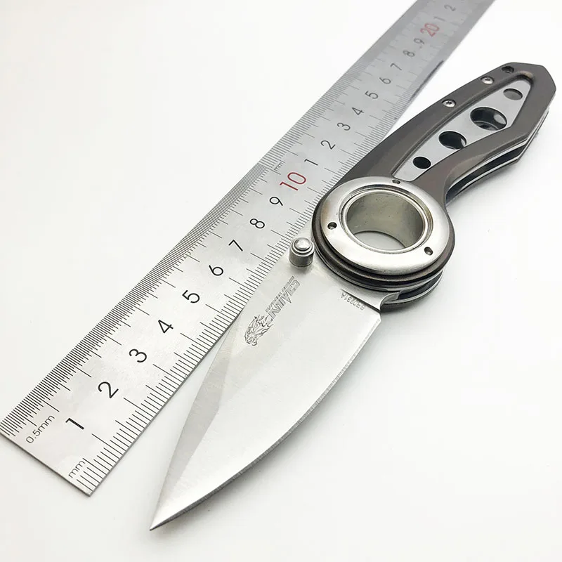 

SR SR0231 foldable knife 3Cr13 steel aluminum oxidation Handle Outdoor Camping Hunting Survival Hunting Tactical EDC Fold Knives