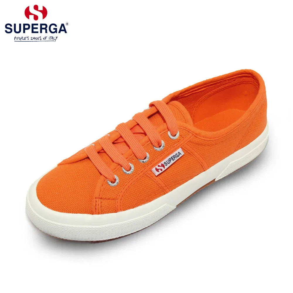 zapatillas superga naranja
