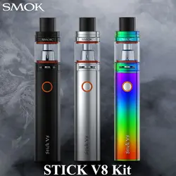 Оригинал жидкостью Vape пера SMOK Stick V8 комплект E EGO AIO испаритель VS Stick X8 Vape ручка 22 S173