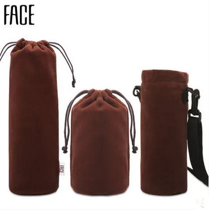 

High Quality thermos flask mug covers thermo vacuum cup case bag Sleeve sheath barrass jacket with Braces