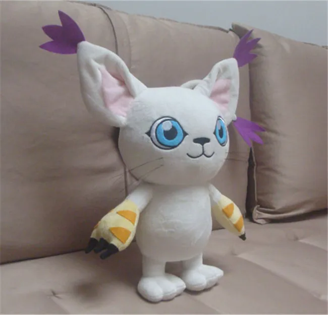 45 см Цифровой Монстр tailmon Плюшевые игрушки Аниме Digimon Приключения Рисунок Подушка высокого качества Косплей плюшевые куклы Бесплатная