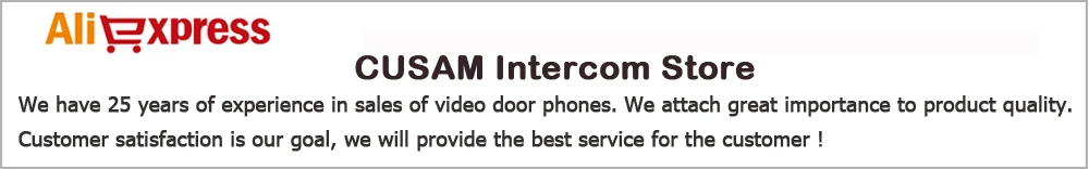 CUSAM Smart Wireless WiFi Video Doorbell 720P HD Camera Door Phone Intercom Two Way Audio Night Vision Motion Sensor Battery