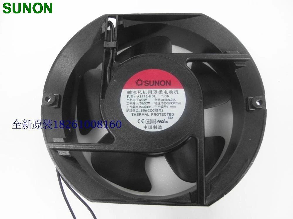 para Fãs de Sunon cm 17*15*51mm 1751 230 v Fan A2175-hbl t. gn 17