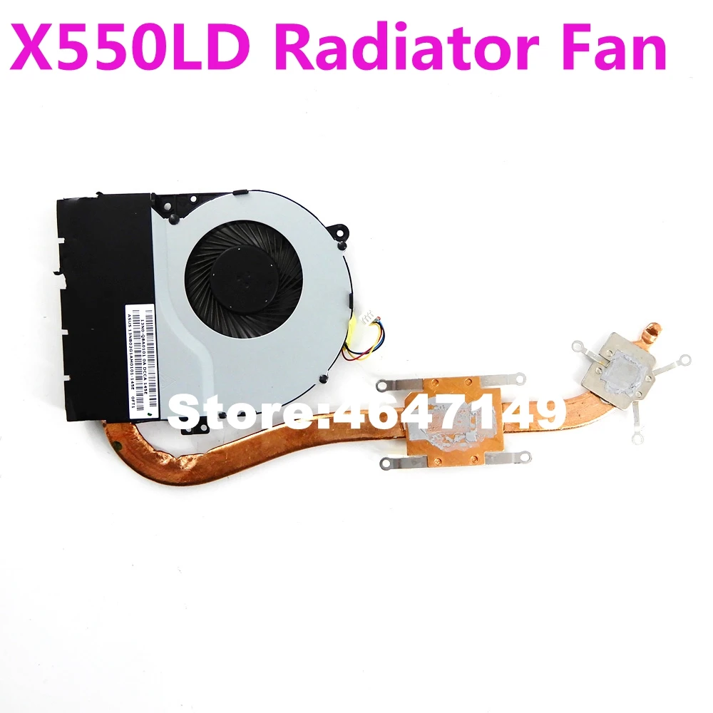 

X550LD Radiator CPU Cooling Fan For Asus X550LD Laptop Heatsink Fan Cooling Notebook Radiator Cooler 13NB02G1AM0101-145E