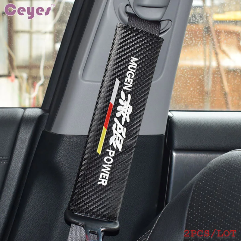 Ceyes автостайлинг автомобильные эмблемы чехол для Honda Mugen Power Civic City Jazz Accord Crv Fit