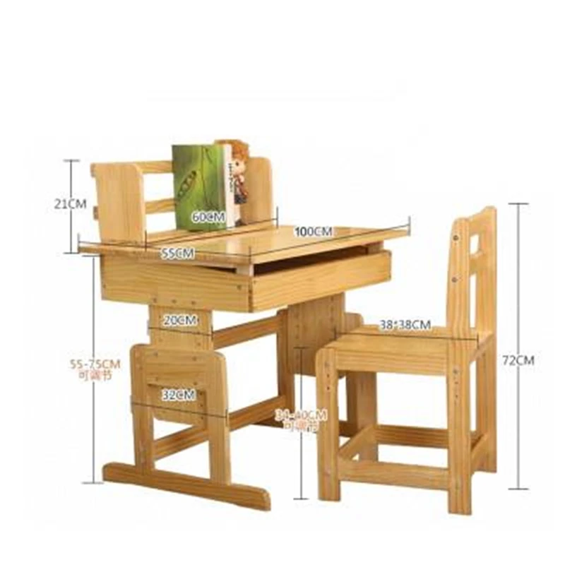 Детский деревянный стол для занятий спортом Pupitre Tableau Enfant Infantil Estudio Meja Belajar Estudar Kinder Tafel Tablo Escritorio