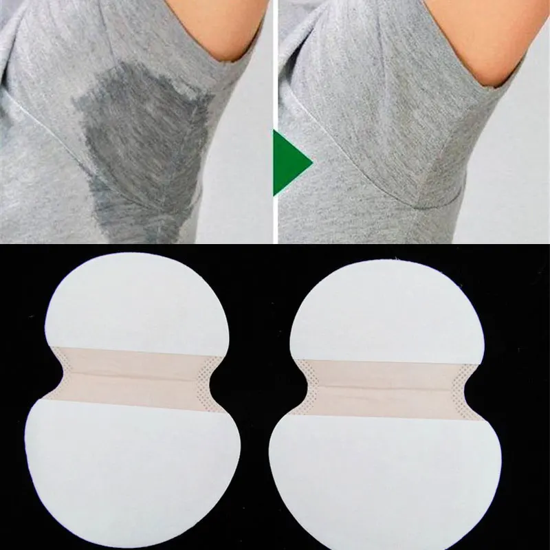 

200pcs=100Pairs/lot Underarm Dress Underarm Sweat Pads Deodorant Disposable Armpits Antiperspirant Men Women Tape Stickers