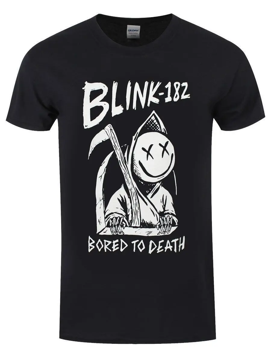 Официальный Blink 182-скучно до смерти-Для мужчин черный футболка | Мужская одежда