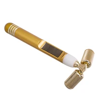 Новое поступление 24 K золотой солнечной энергии для похудения красоты Bay водонепроницаемый ролик для лица Массажер забота о коже устройство наивысшего качества