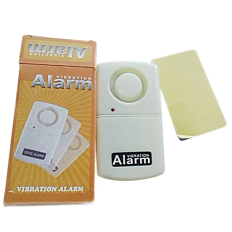 Мини система охранной сигнализации 120 дБ с вибрацией|alarm system|alarm 120dbalarm security |