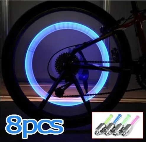 8PCS-Bike-Bicycle-Cycling-Car-Tyre-Wheel-Neon-Valve-Firefly-Spoke-LED-Light-Lamp-not-including