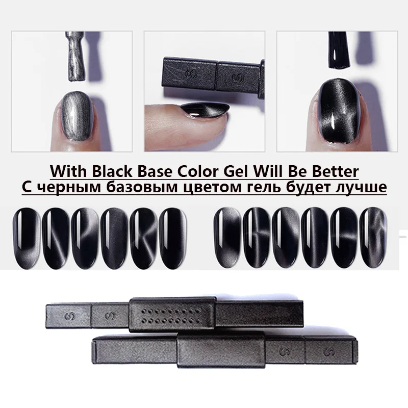 LILYCUTE متعددة وظيفة S شكل مزدوجة العضوية 3D المغناطيس عصا ل القط العين الأشعة فوق البنفسجية هلام البولندية ورنيش مسمار الفن مانيكير Desgin LILYCUTE متعددة وظيفة S شكل مزدوجة العضوية 3D المغناطيس عصا ل القط العين الأشعة فوق البنفسجية هلام البولندية ورنيش مسمار الفن مانيكير Desgin